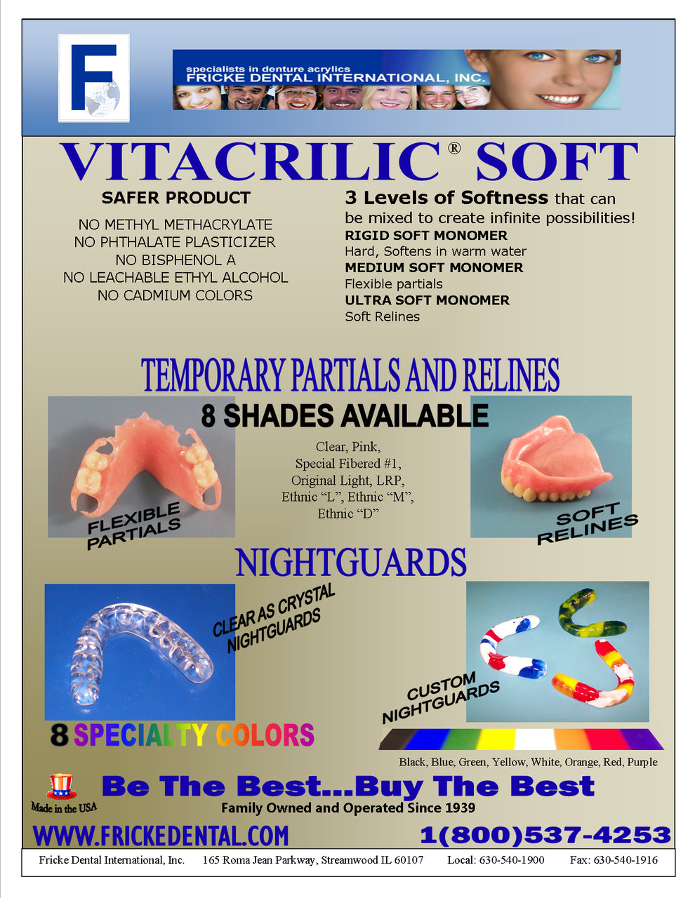 VITACRILIC -Clear Soft Powder