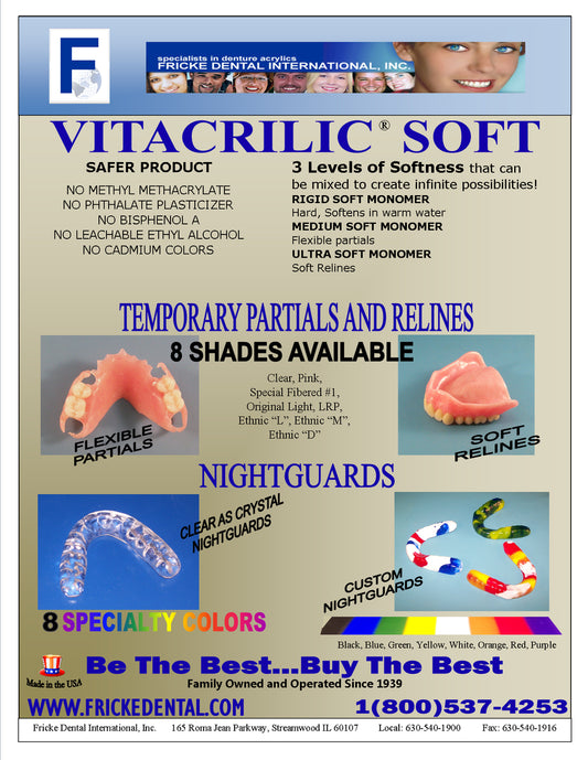 VITACRILIC -Clear Soft Powder